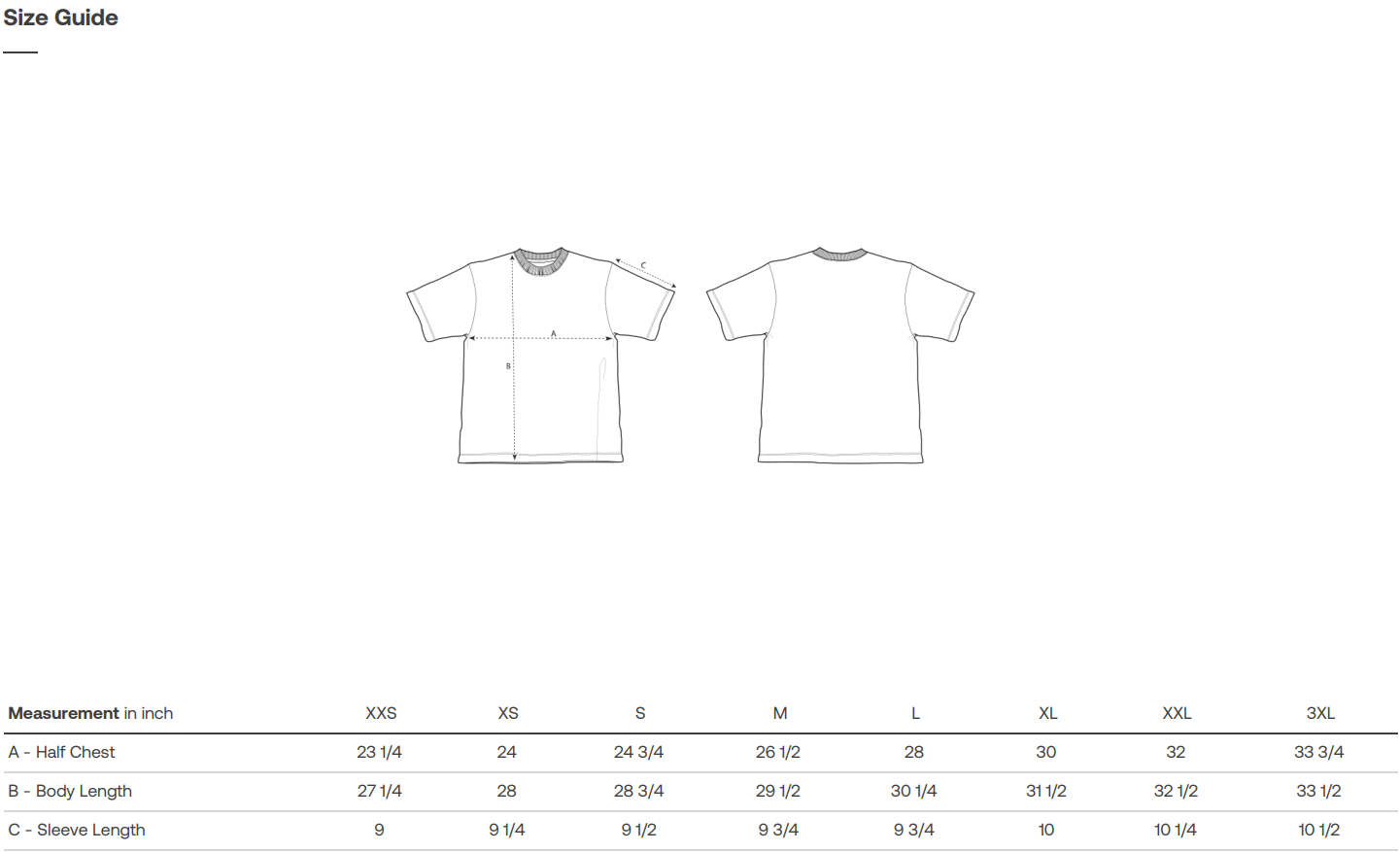 Raw Over-Size T-Shirt